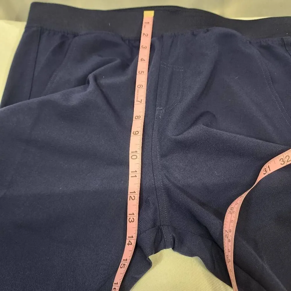 Figs Men's XL Tall  Navy Axim Cargo Scrub Pants Nursing Workwear